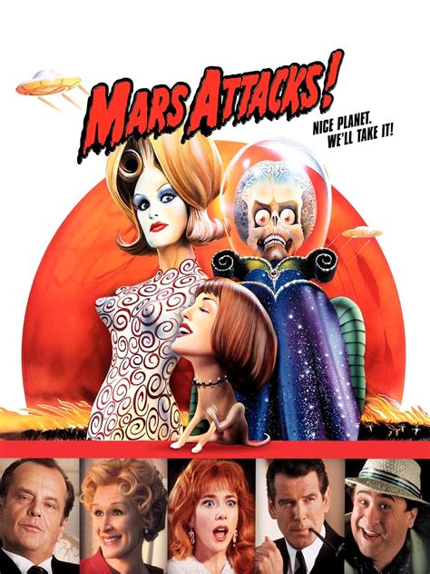 Imdb mars attacks - Mars Attacks!: Directed by Tim Burton. With Jack Nicholson, Glenn Close, Annette Bening, Pierce Brosnan. Earth is invaded by Martians with unbeatable weapons and a cruel sense of humor. 